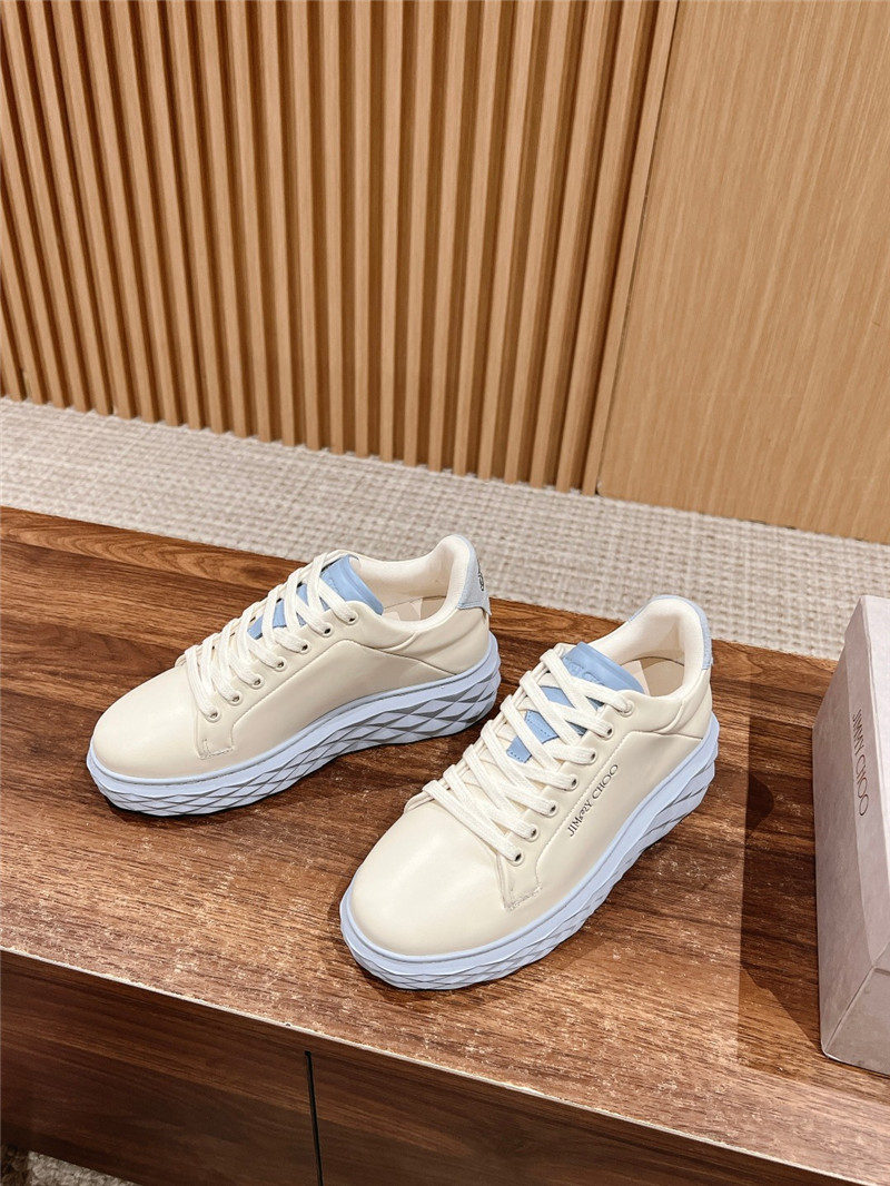 j1m*y ch00 D1am0nd maxi/f ii combo sneakers in beige