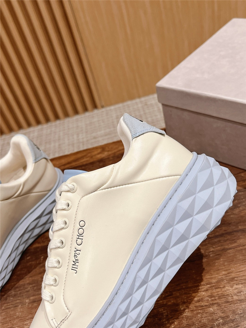 j1m*y ch00 D1am0nd maxi/f ii combo sneakers in beige