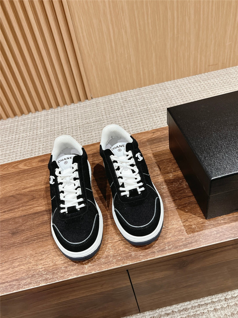 Ch**el suede leather women’s sneakers