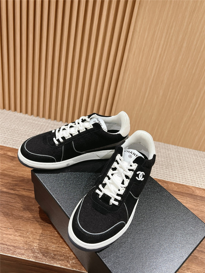 Ch**el suede leather women’s sneakers