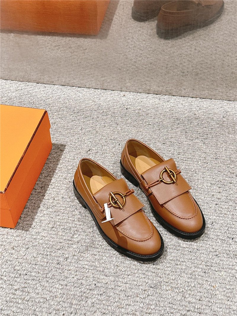H**me5 impact loafers in naturel calfskin