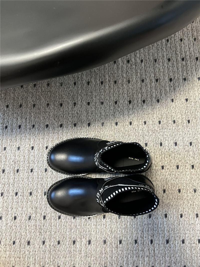 The R0w flying knit socks ankle boots replica designer shoes