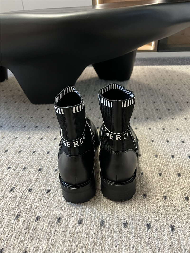 The R0w flying knit socks ankle boots replica designer shoes