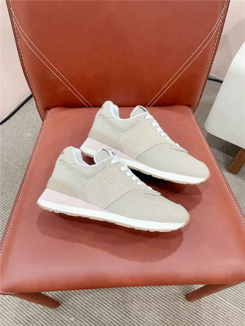 Miu Miu x New Balance 574 Leather Sneakers for Women