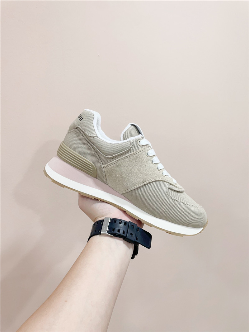Miu Miu x New Balance 574 Leather Sneakers for Women
