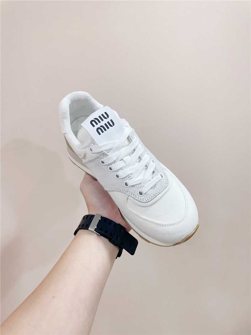 Miu Miu x New Balance 574 Leather Sneakers
