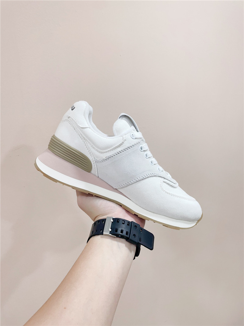 Miu Miu x New Balance 574 Leather Sneakers