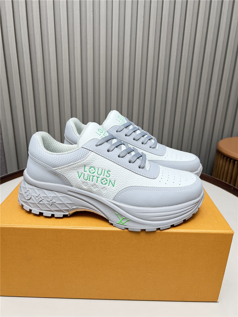 l0vis Vvtt0n lv gray platform sneakers