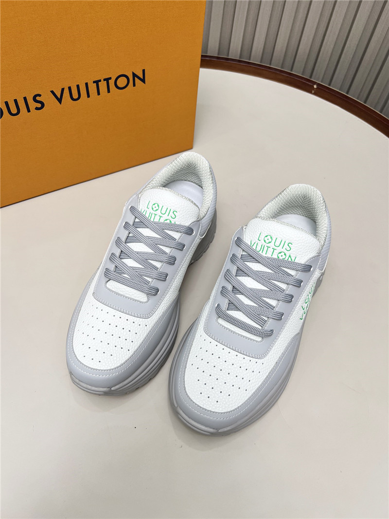 l0vis Vvtt0n lv gray platform sneakers