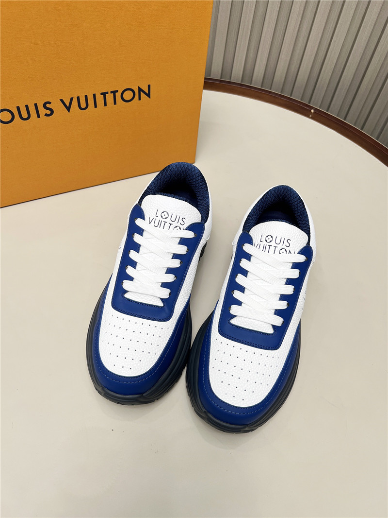 l0vis Vvtt0n lv blue white platform sneakers
