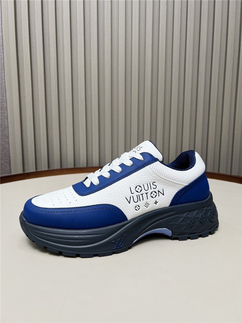 l0vis Vvtt0n lv blue white platform sneakers
