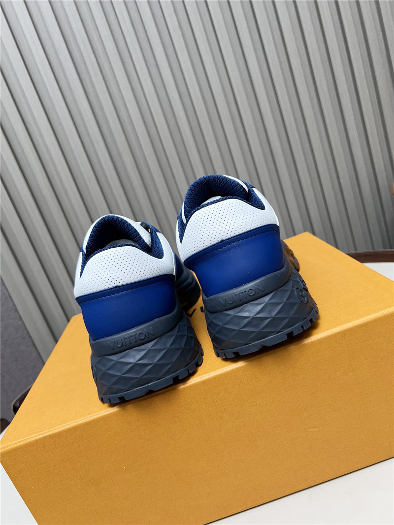 l0vis Vvtt0n lv blue white platform sneakers