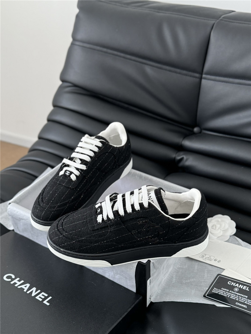 Ch**el black logo air force sneakers