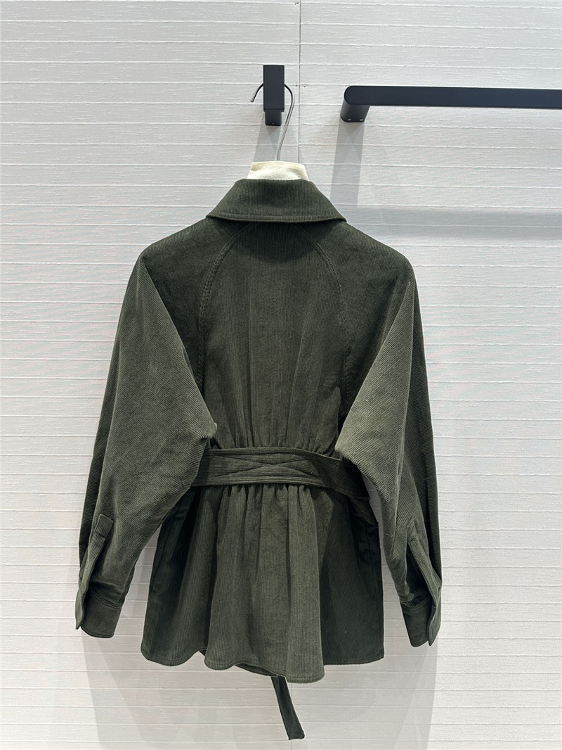 Vanitoo corduroy lace-up shirt replica clothing sites