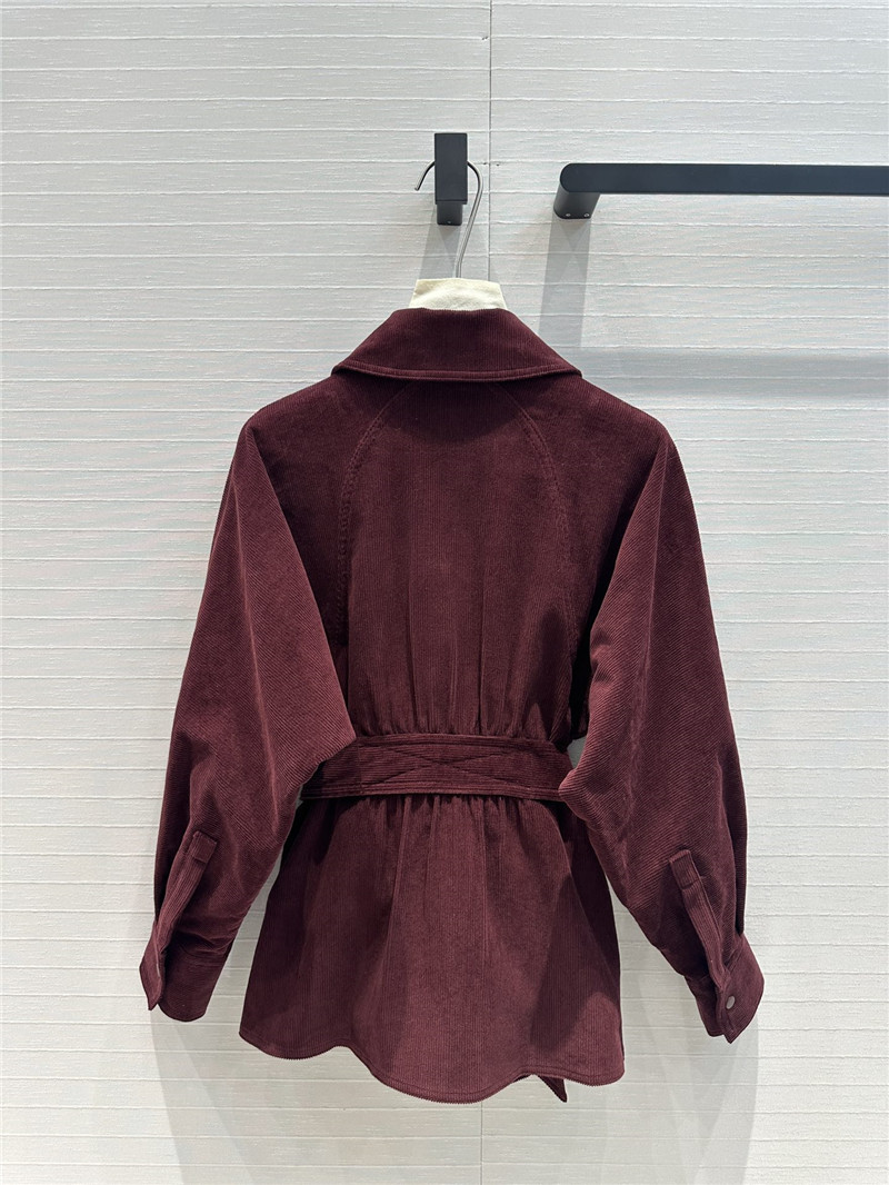 Vanitoo corduroy lace-up shirt replica clothing sites