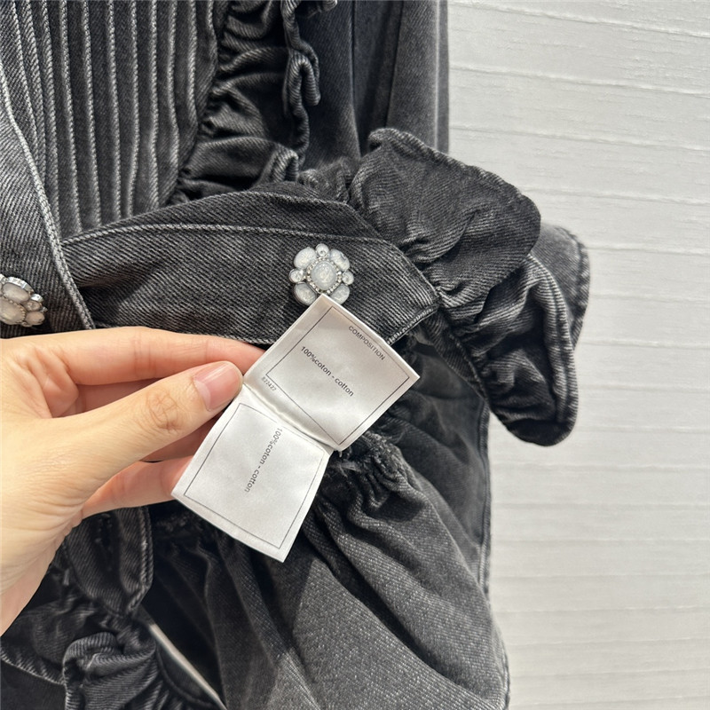 Ch**el denim jacket cheap replica designer clothes