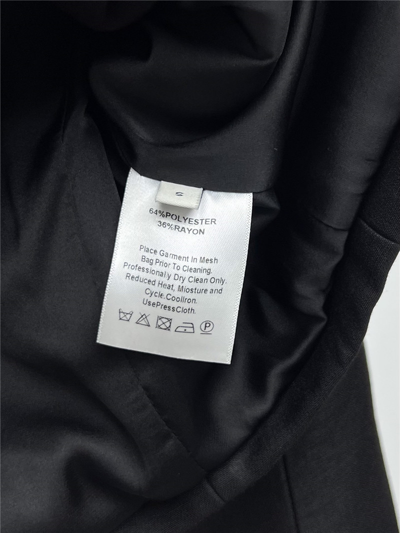 D10r stand collar buttoned suit jacket replicas clothes