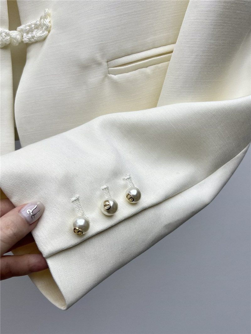 D10r stand collar buttoned suit jacket replicas clothes