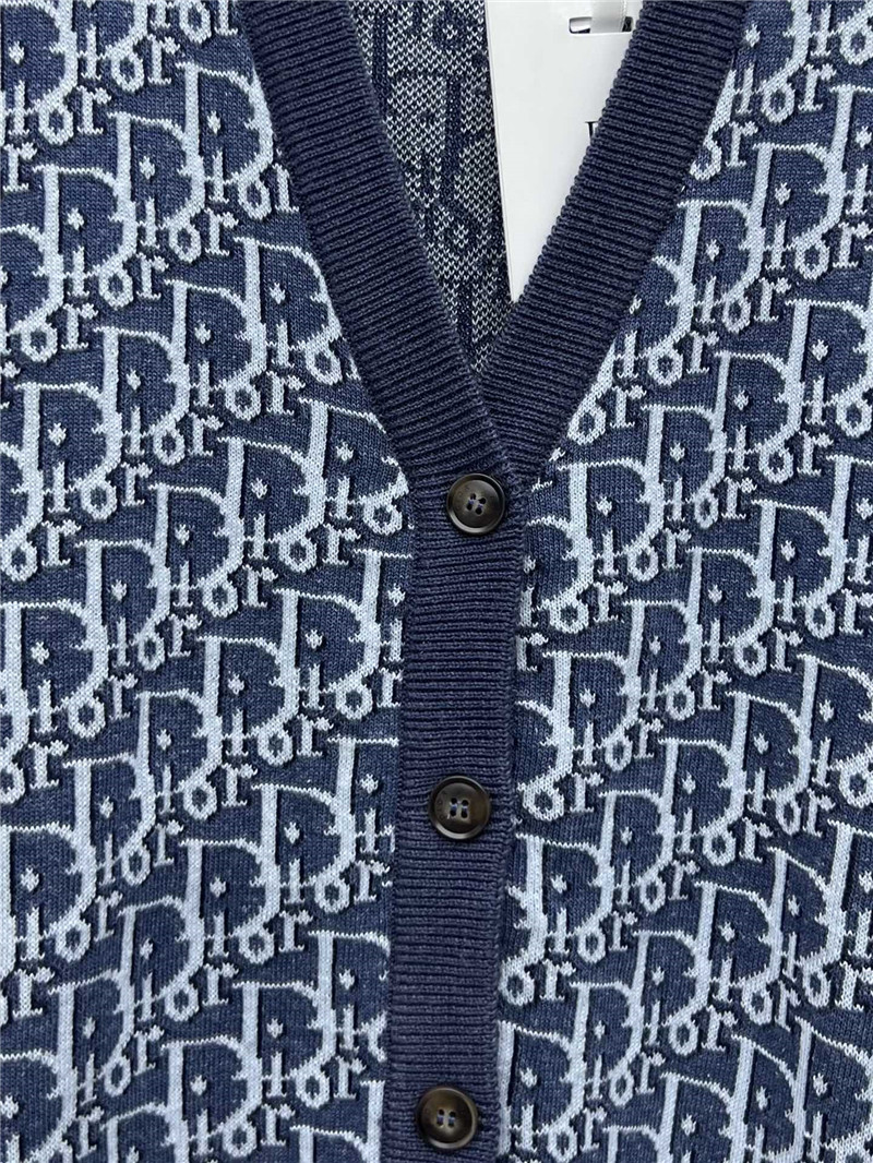 D10r monogram knitted cardigan replica clothing sites