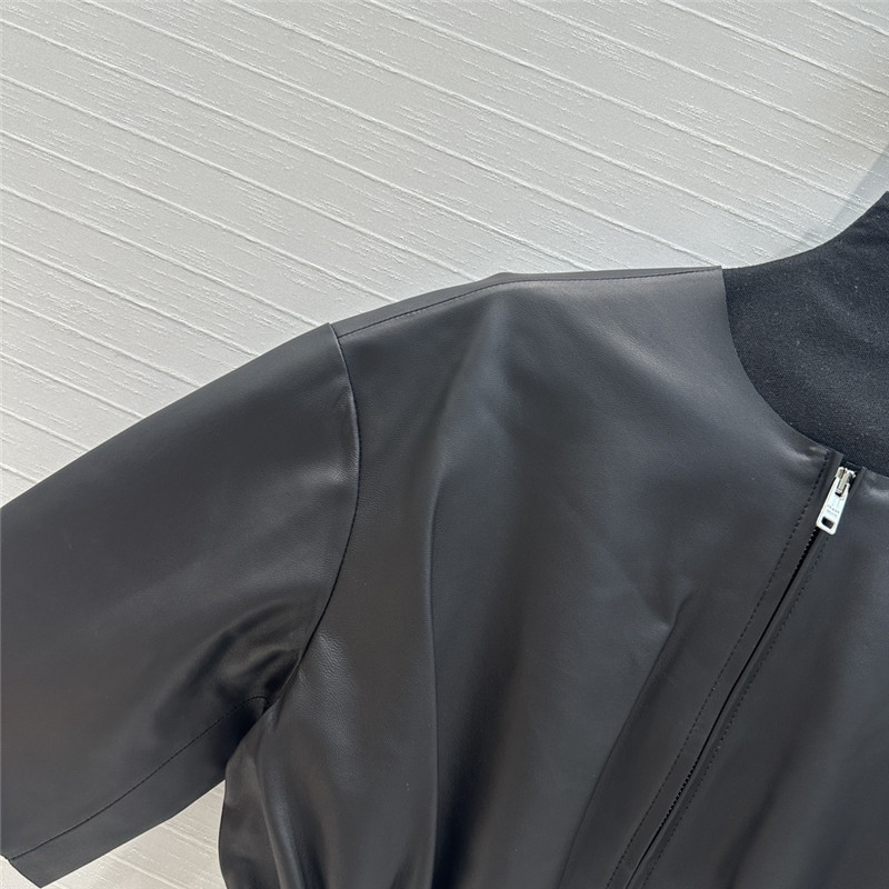 Pra*a leather jacket replica clothes