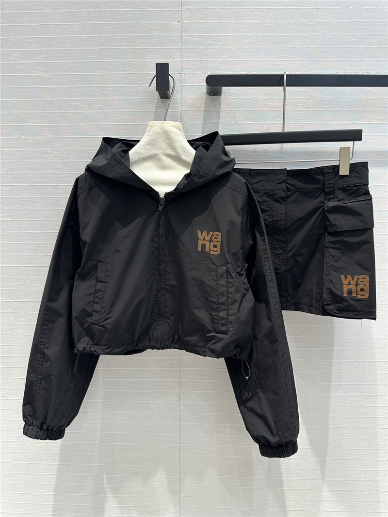A1exa*der wang small jacket + low waist short skirt replica clothing