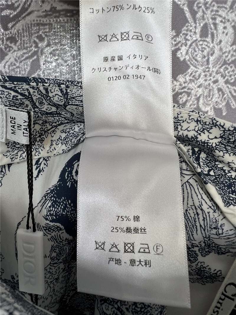 D10r jouy printed low waist shorts replicas clothes