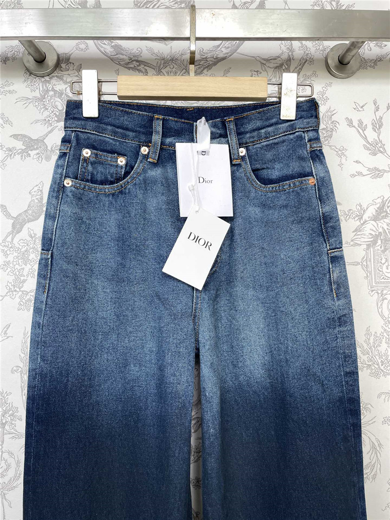 D10r gradient denim straight pants replica d&g clothing