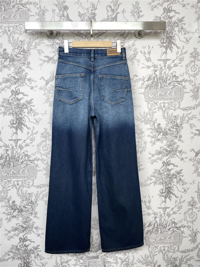 D10r gradient denim straight pants replica d&g clothing