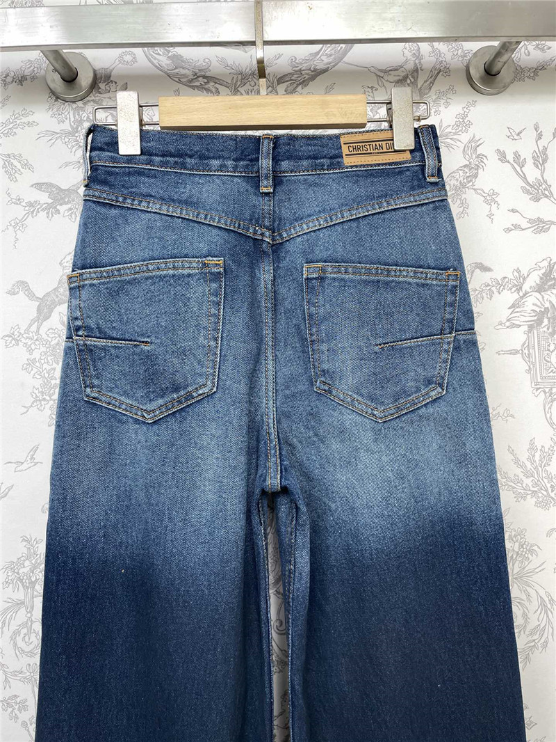 D10r gradient denim straight pants replica d&g clothing