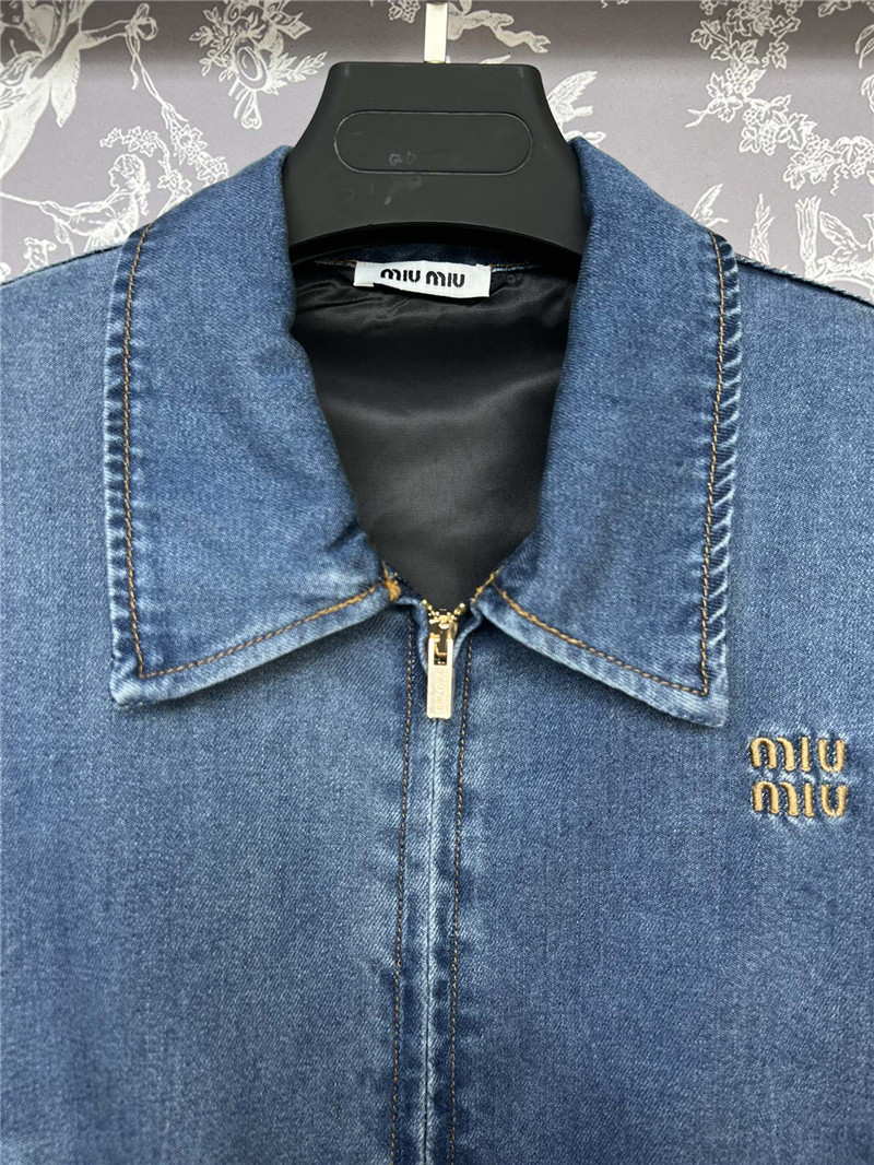 M1um1u patchwork short jacket cheap replica designer clothes