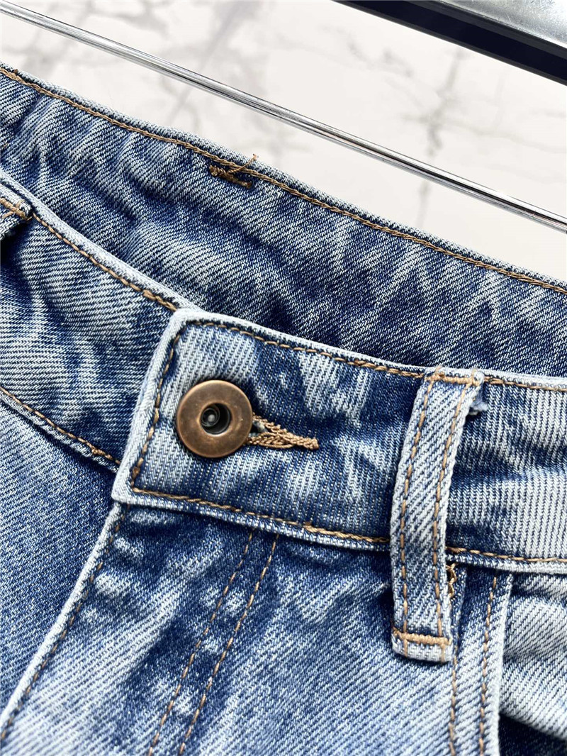 Y51 high waist flared jeans replicas clothes