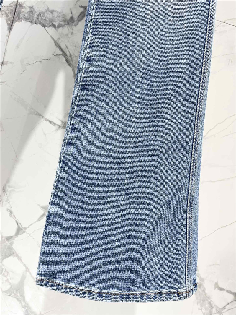 Y51 high waist flared jeans replicas clothes