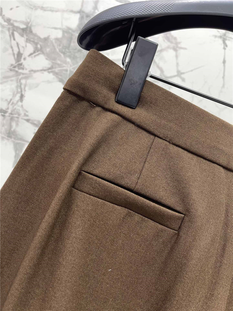 Va1e*ntin0 brown wide leg pants