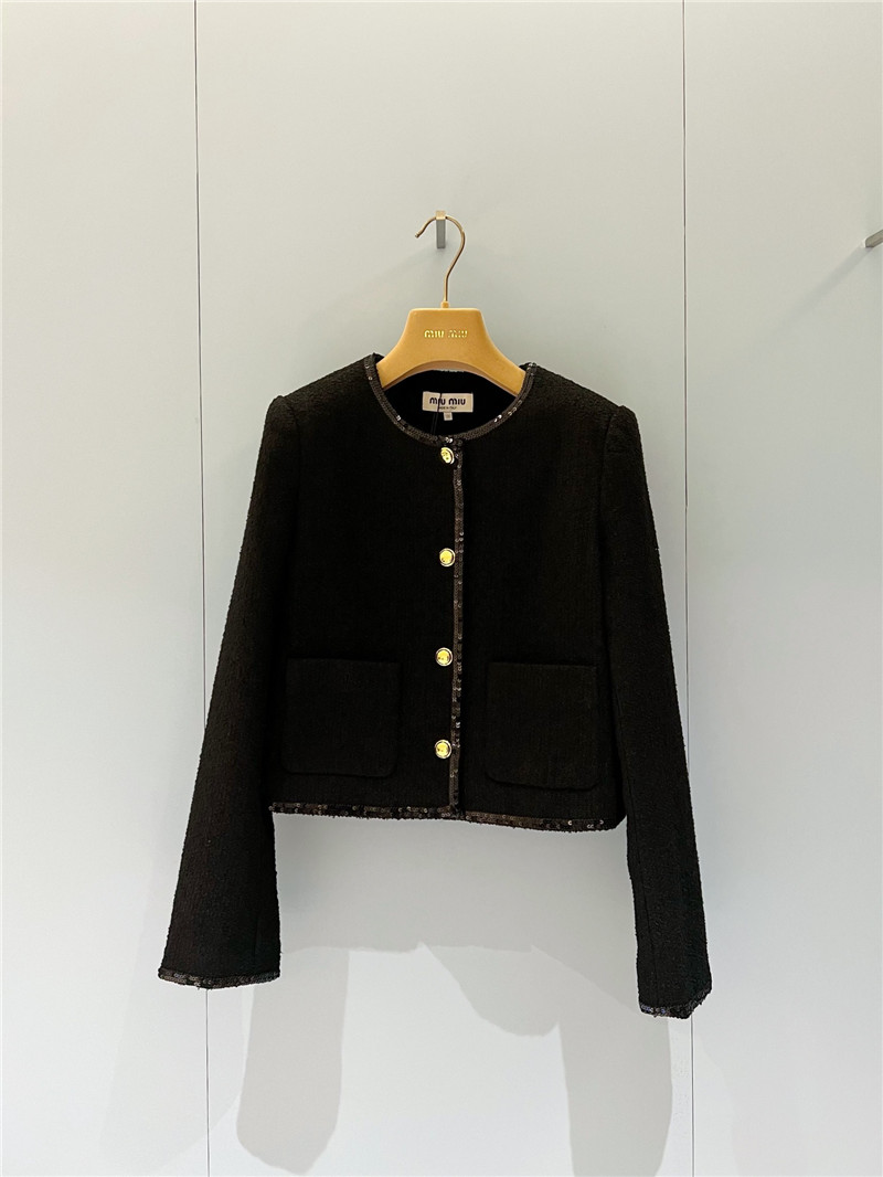 M1um1u tweed jacket replica clothing sites