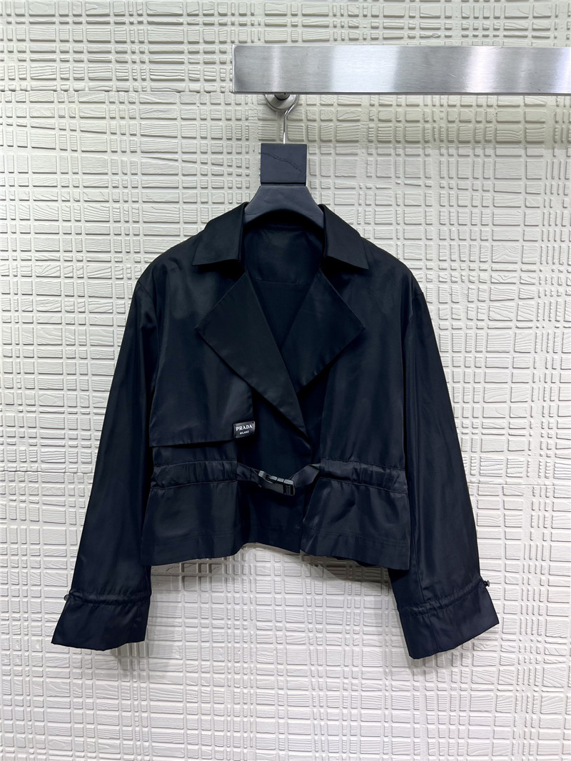 Pra*a waist short coat replica d&g clothing