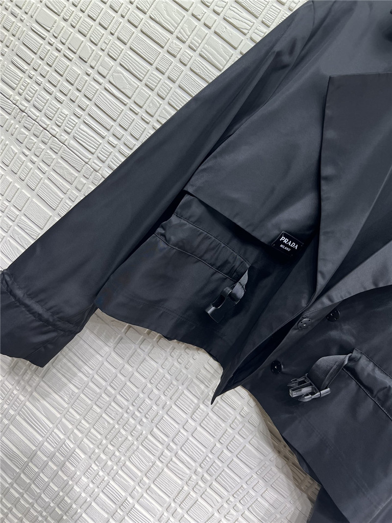 Pra*a waist short coat replica d&g clothing