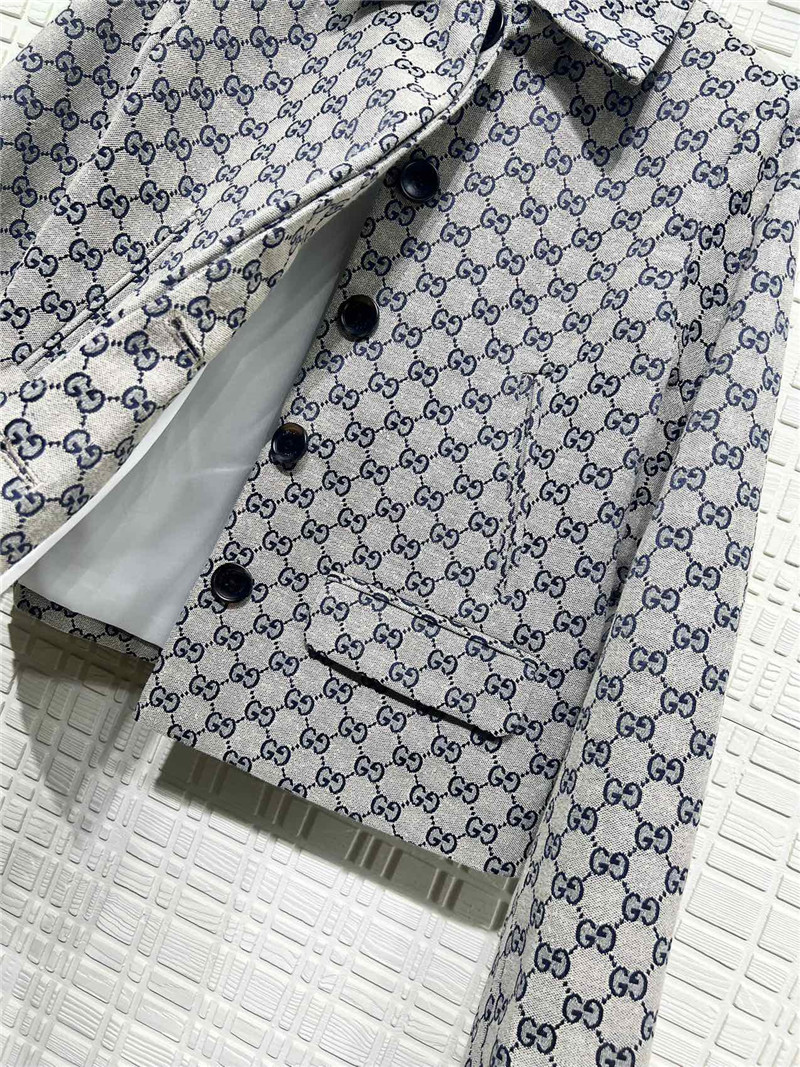 Gvc*1 classic jacquard suit jacket replica clothes