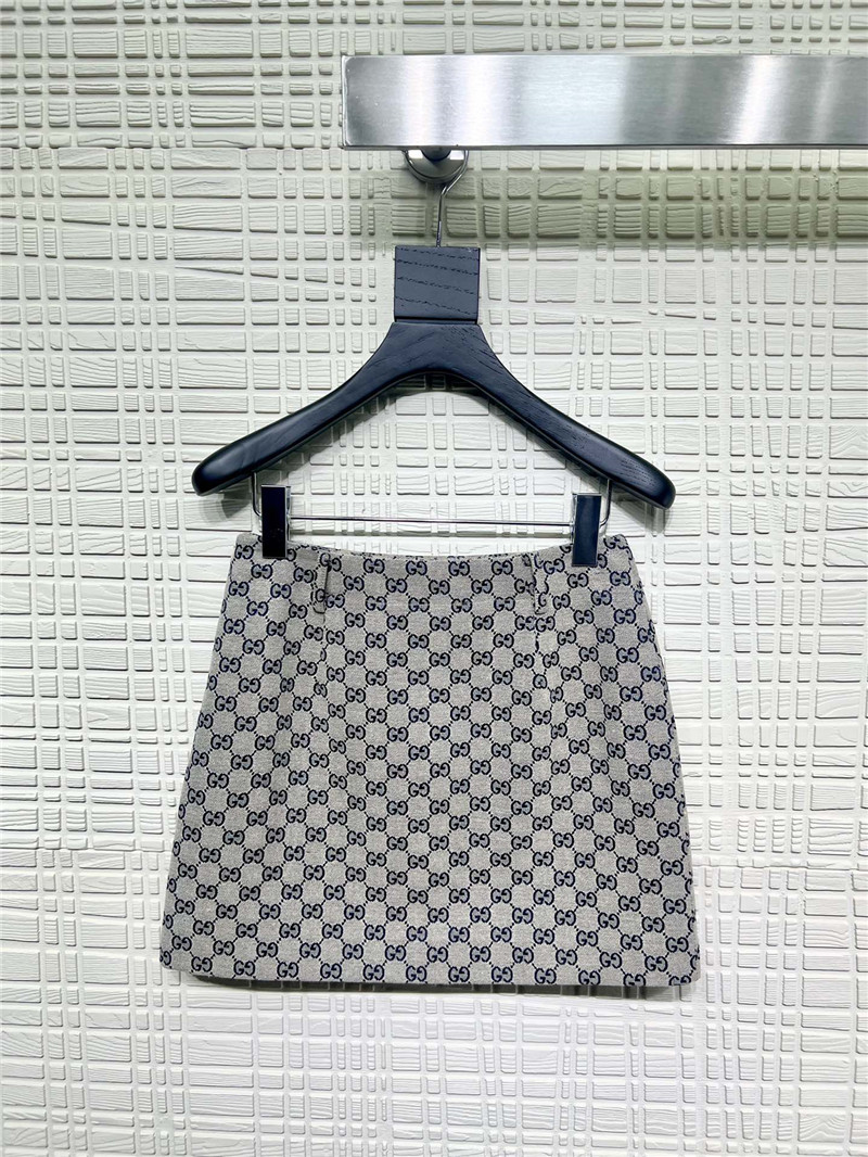 Gvc*1 classic jacquard skirt replica d&g clothing