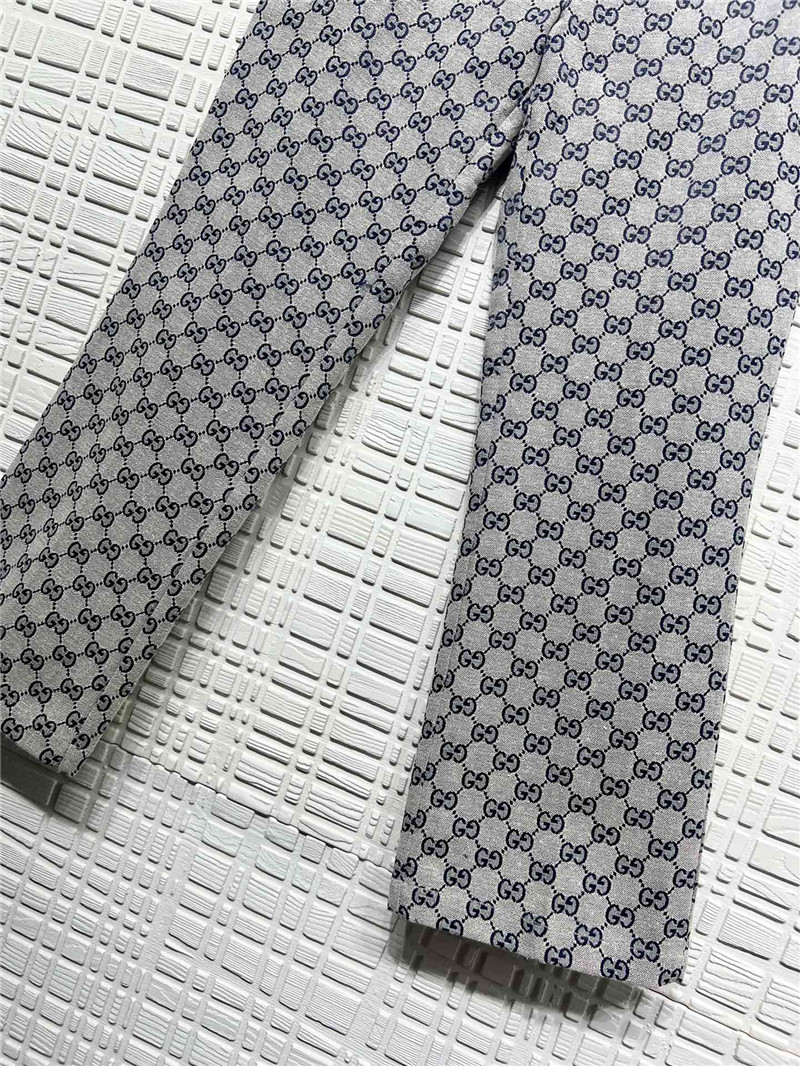 Gvc*1 classic jacquard trousers replica designer clothes