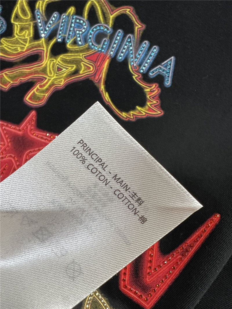 l0vis Vvtt0n lv round neck short sleeve t-shirt replicas clothes