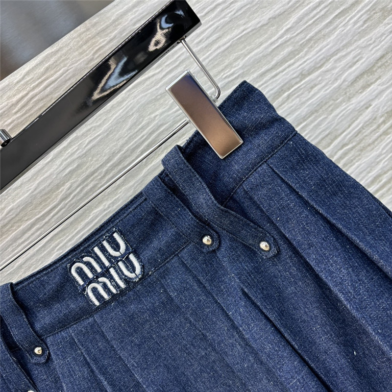 M1um1u jacket denim suit replica clothing sites