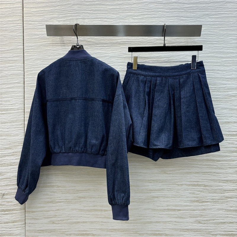 M1um1u jacket denim suit replica clothing sites