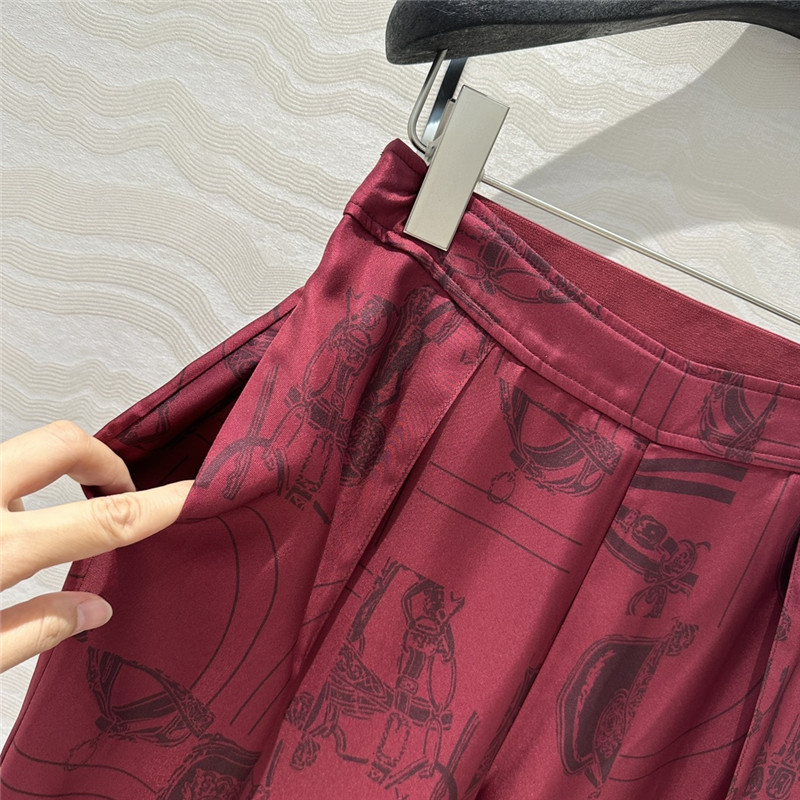 H**me5 silk straight wide-leg pants replicas clothes