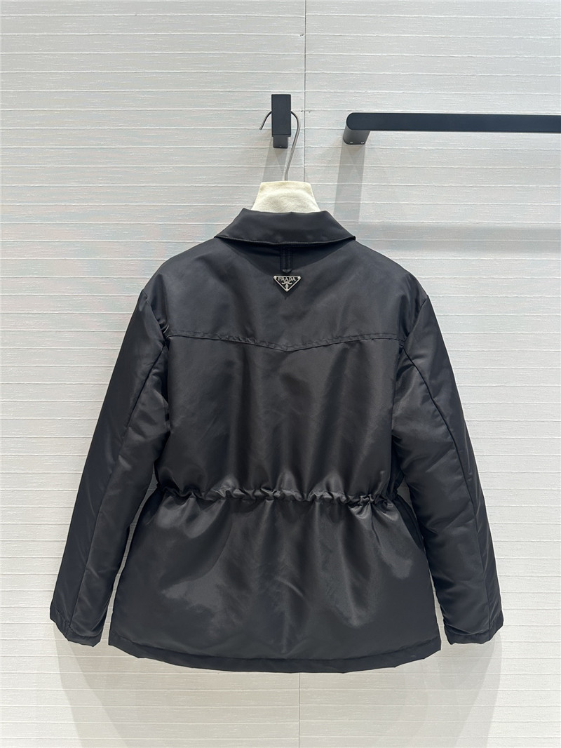 Pra*a lapel double pocket down jacket replica d&g clothing