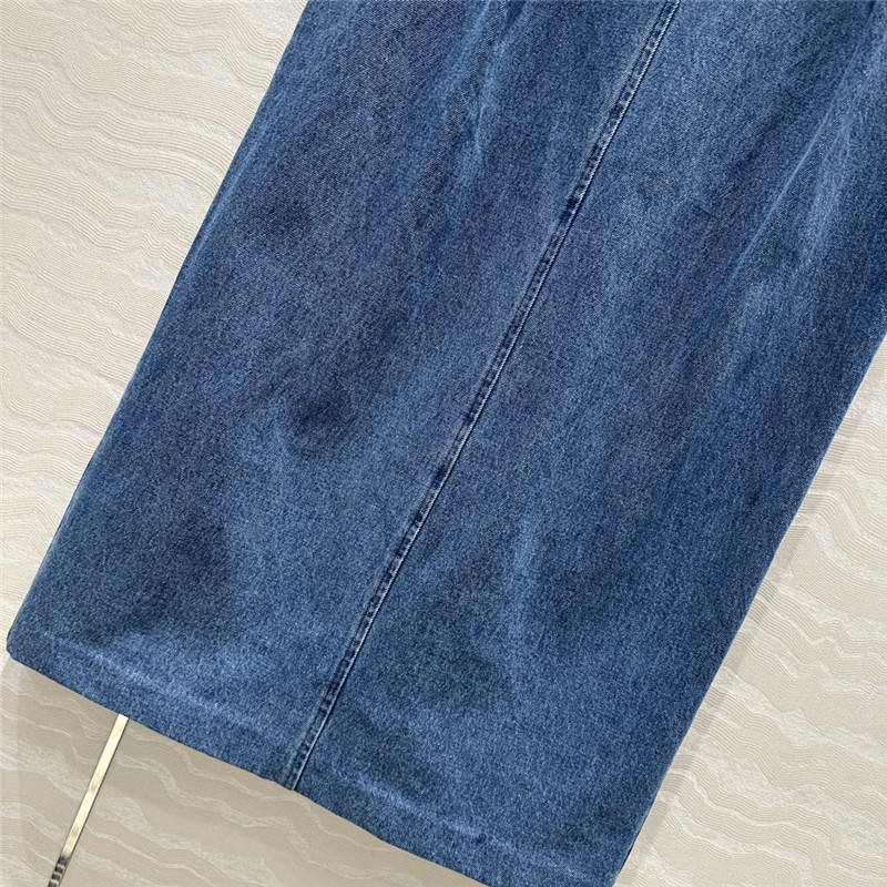 M1um1u beaded denim skirt replica d&g clothing