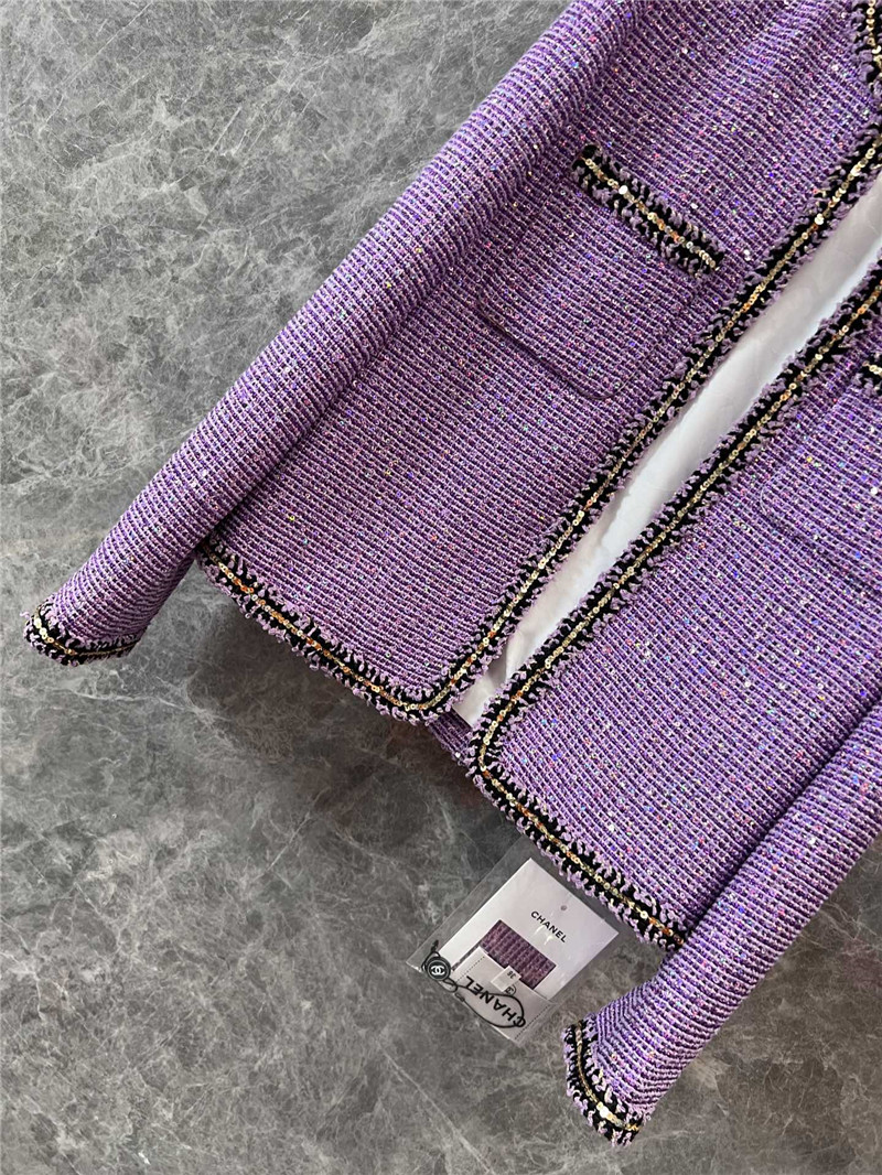 Ch**el sequined nylon jacket replica d&g clothing