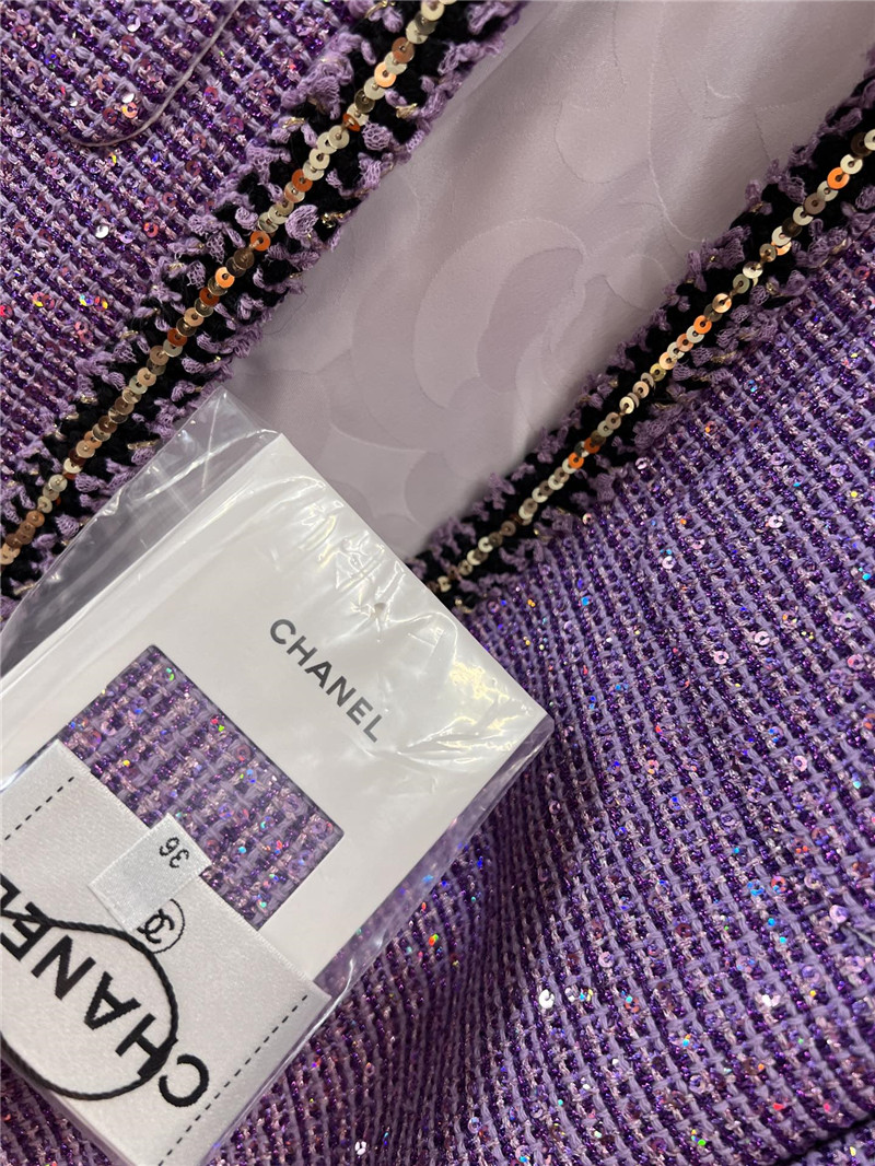 Ch**el sequined nylon jacket replica d&g clothing