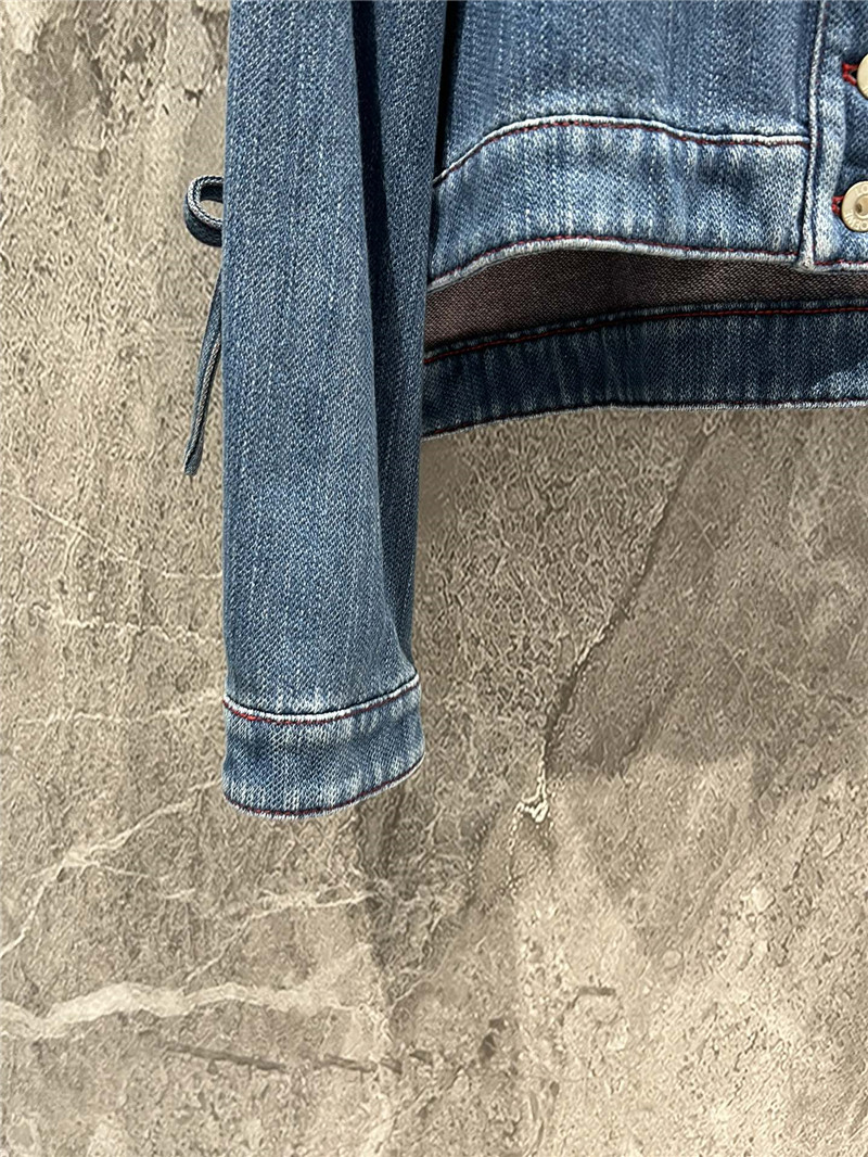 L0ew* leather denim jacket replica d&g clothing