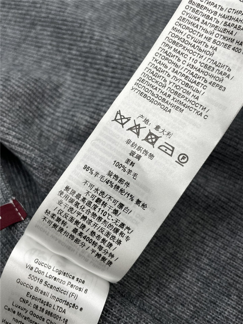 Gvc*1 gg crystal-embellished cardigan in grey