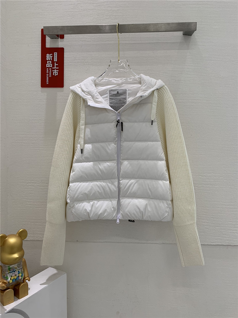 BC hooded zip-up down jacket replica designer clothes